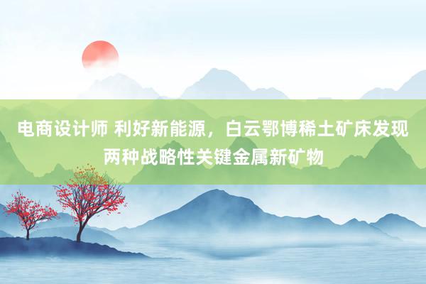 电商设计师 利好新能源，白云鄂博稀土矿床发现两种战略性关键金属新矿物